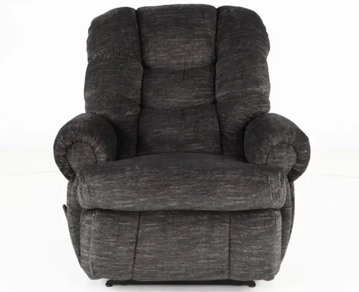 King Comfort Graphite Gray Big and Tall Recliner