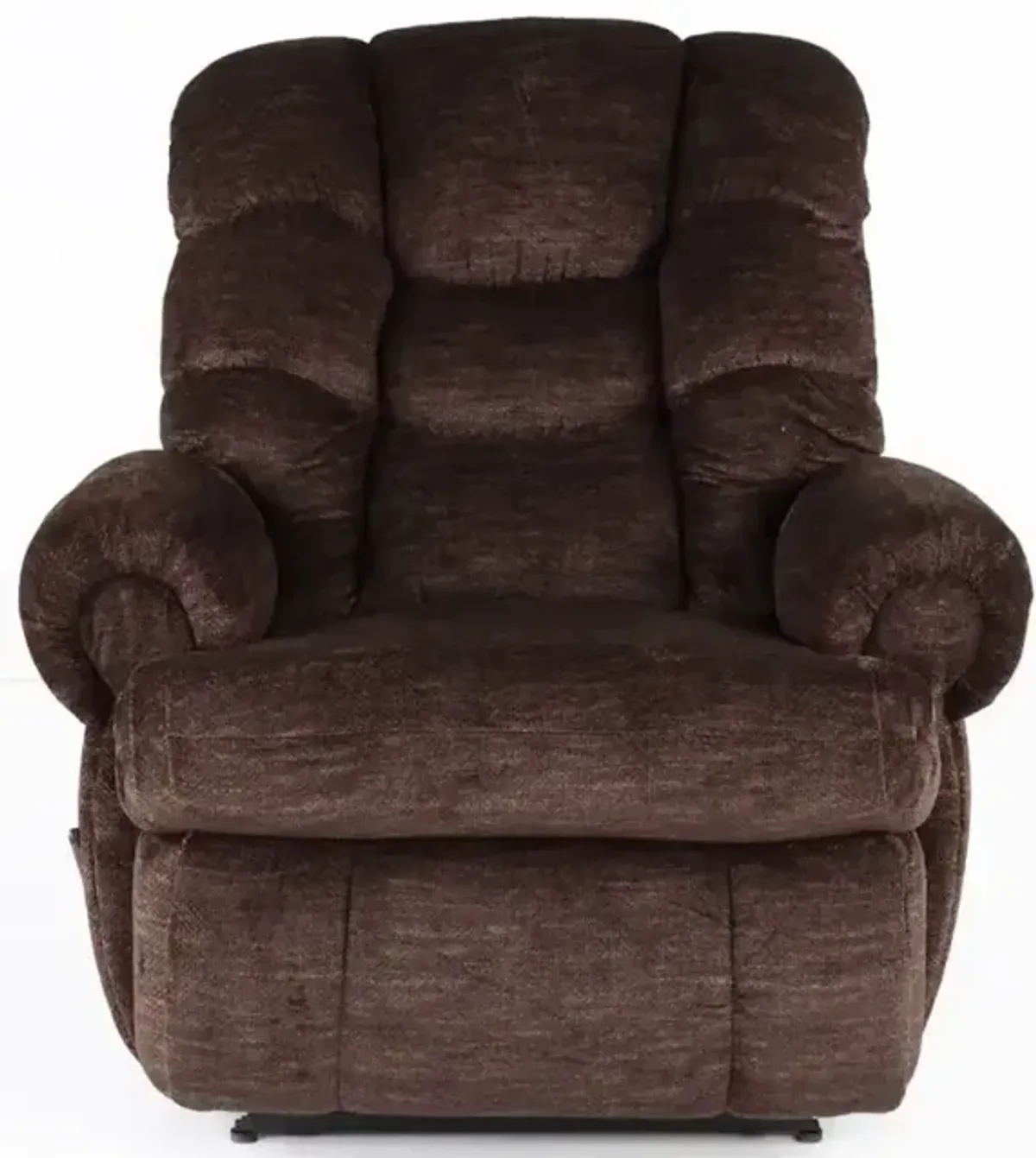 King Comfort Fudge Brown Big and Tall Recliner