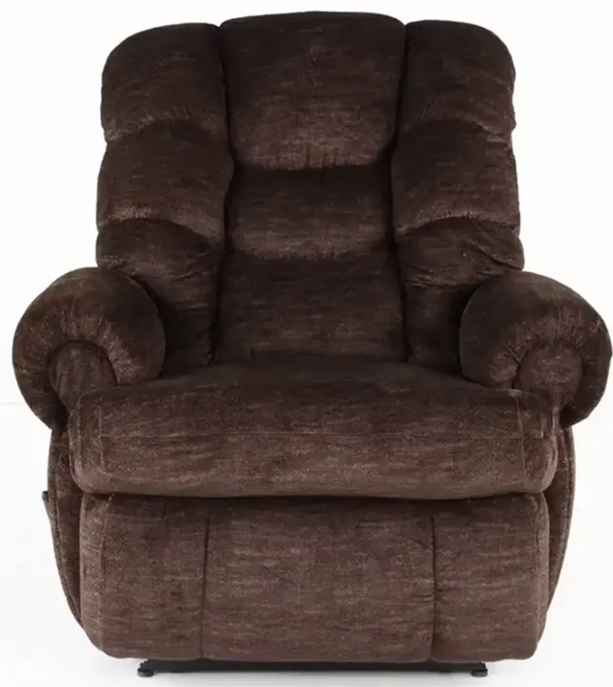 King Comfort Fudge Brown Big and Tall Recliner