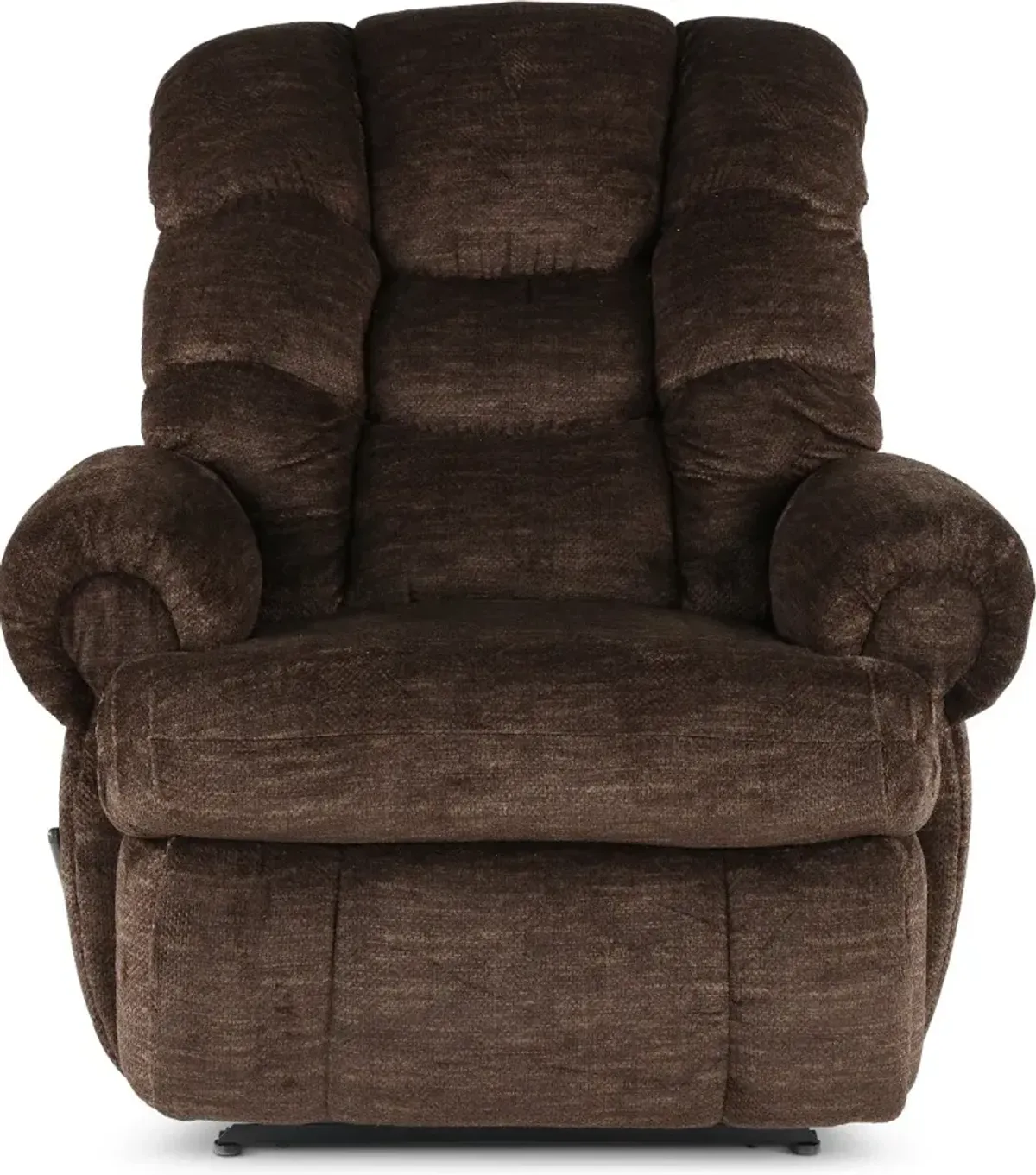 King Comfort Fudge Brown Big and Tall Recliner