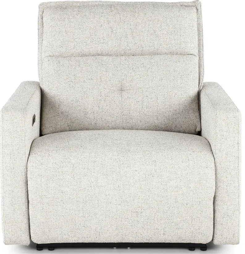 Dawson Quartz Gray Power Recliner