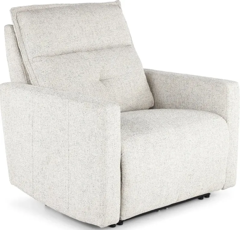 Dawson Quartz Gray Power Recliner