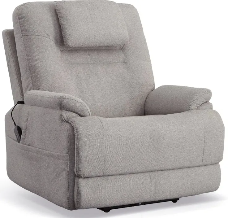 Zecliner Dove Gray Power Recliner