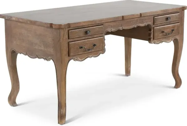 French Brown Desk