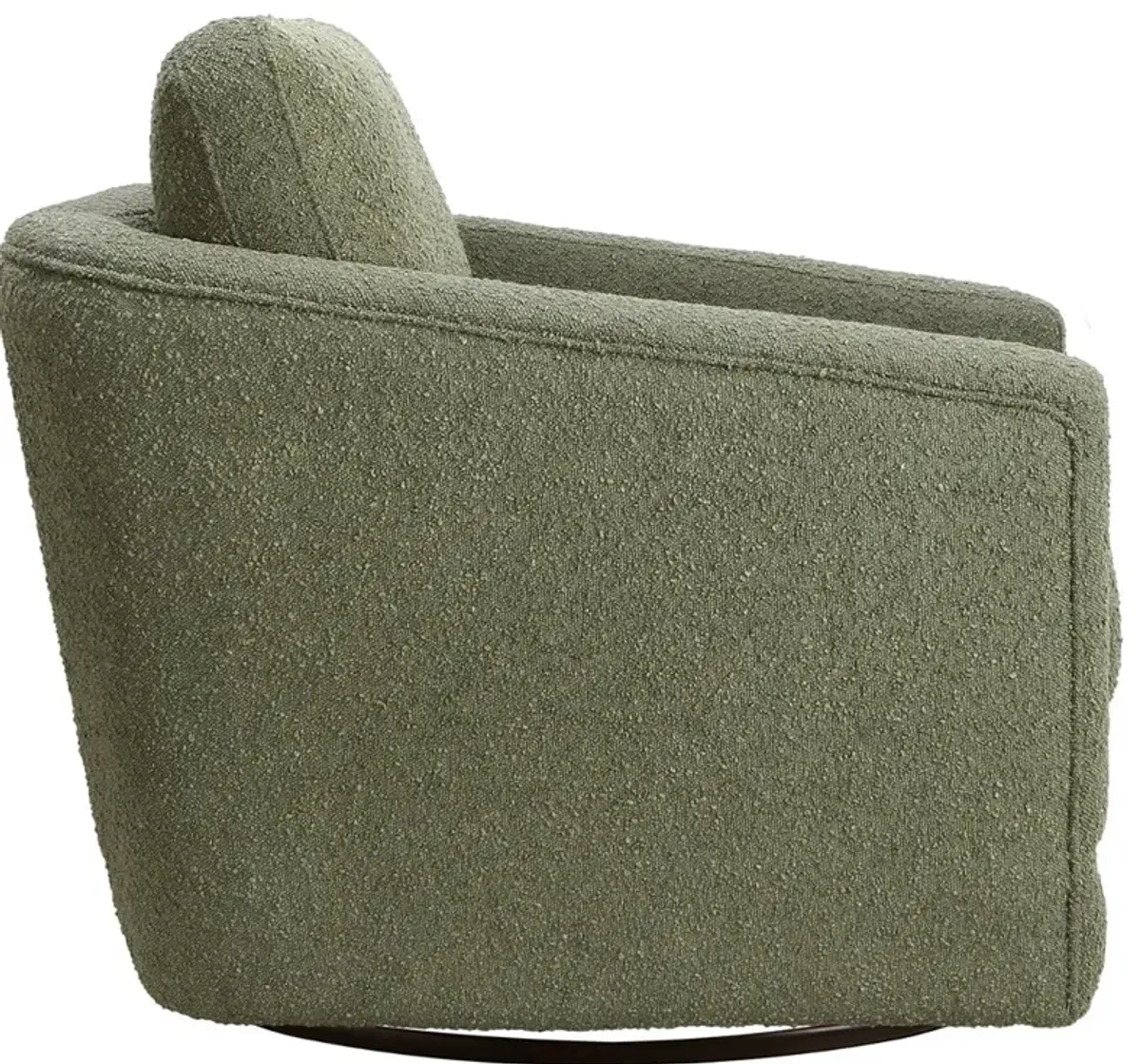 Gogh Mid-Century Dappled Sage Swivel Glider