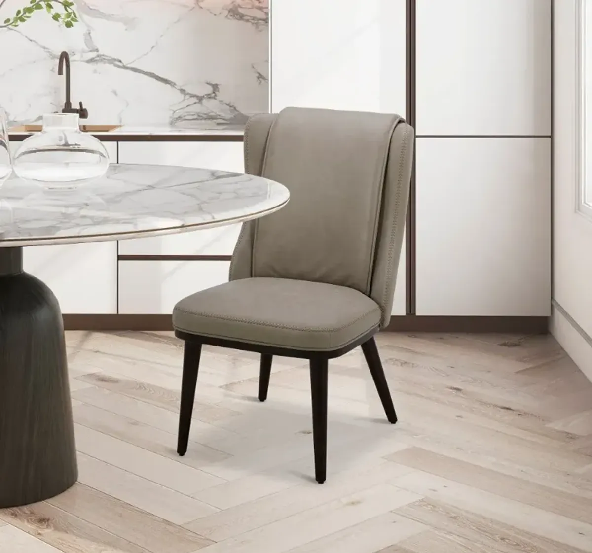 Tahoe Gray Upholstered Dining Chair