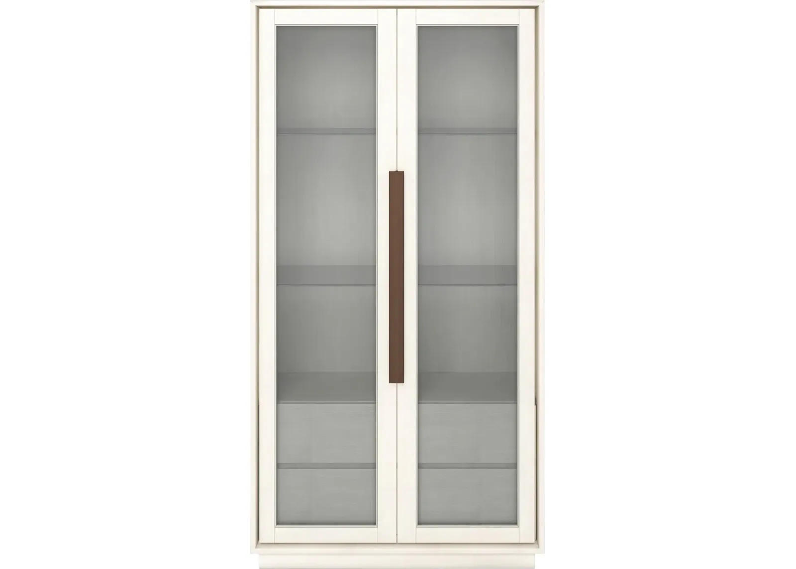 Blanc Ivory White Display Cabinet