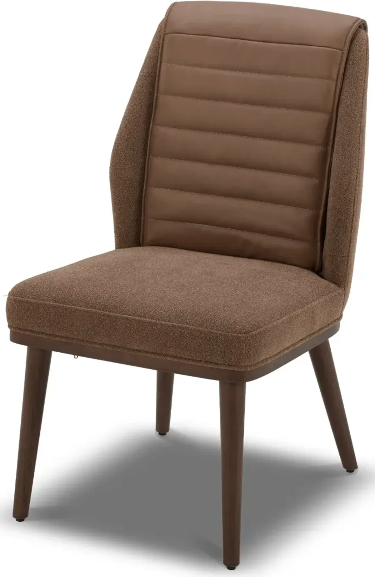 Elite Brown Upholstered Dining Chair