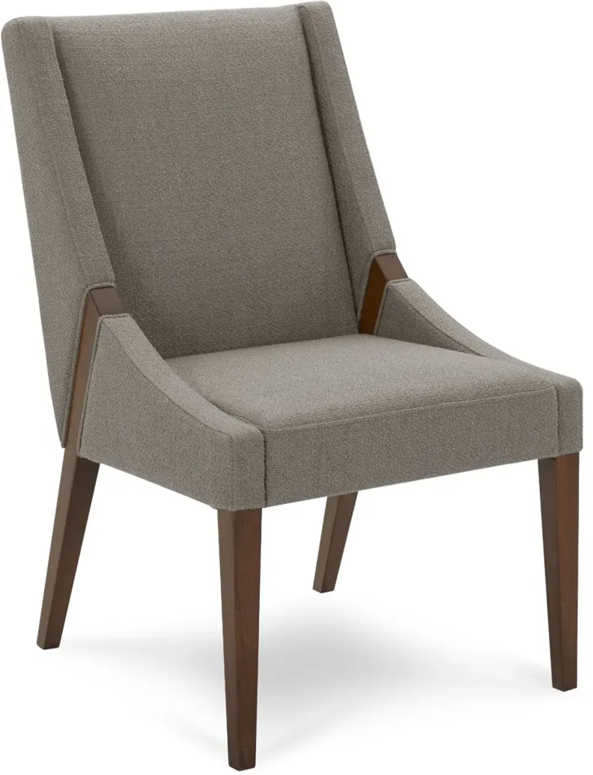 Capri Truffle Brown Upholstered Dining Chair