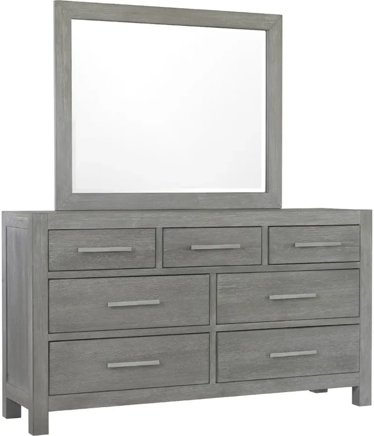 Millwork Gray Dresser