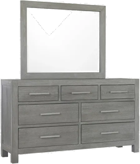 Millwork Gray Dresser