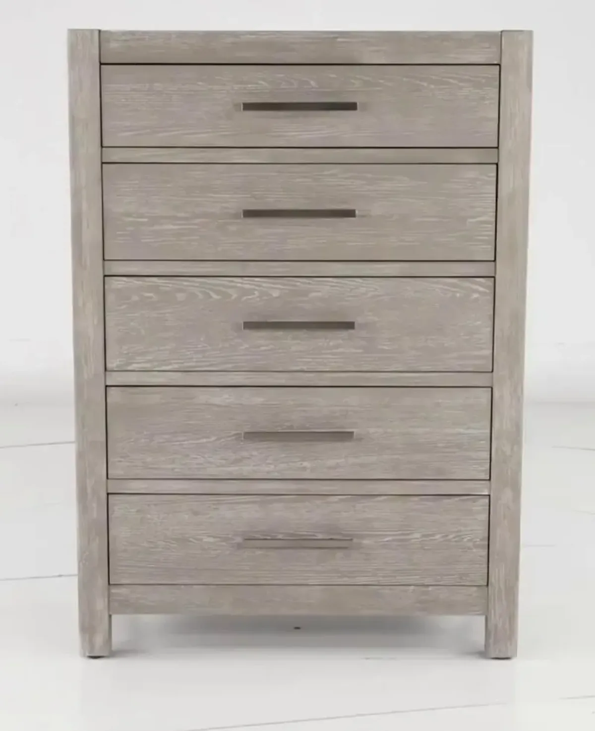 Millwork Gray Chest of Drawers