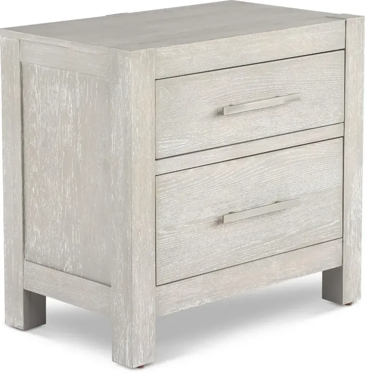 Millwork Gray Nightstand