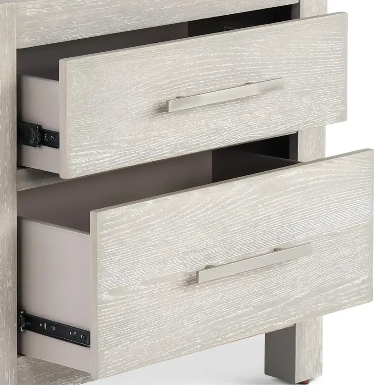 Millwork Gray Nightstand