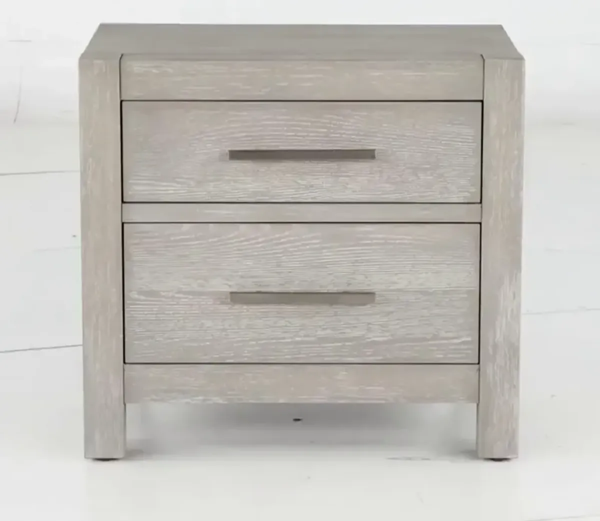 Millwork Gray Nightstand