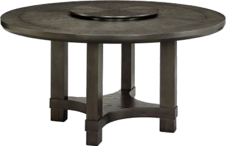Jeffries Brown Round Dining Table