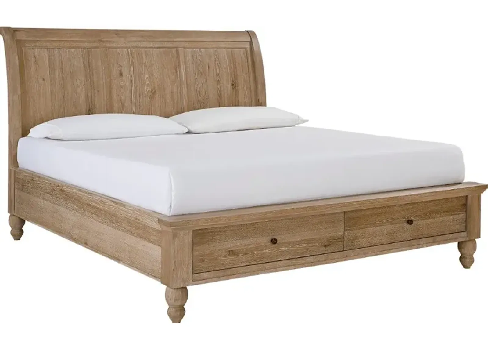 Cambridge Khaki King Storage Bed