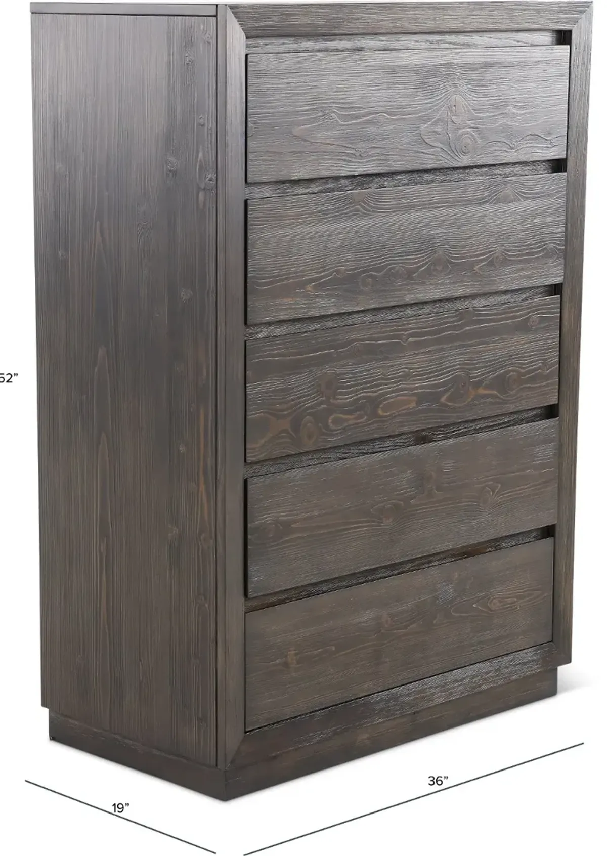 Bello Dark Brown Chest of Drawers