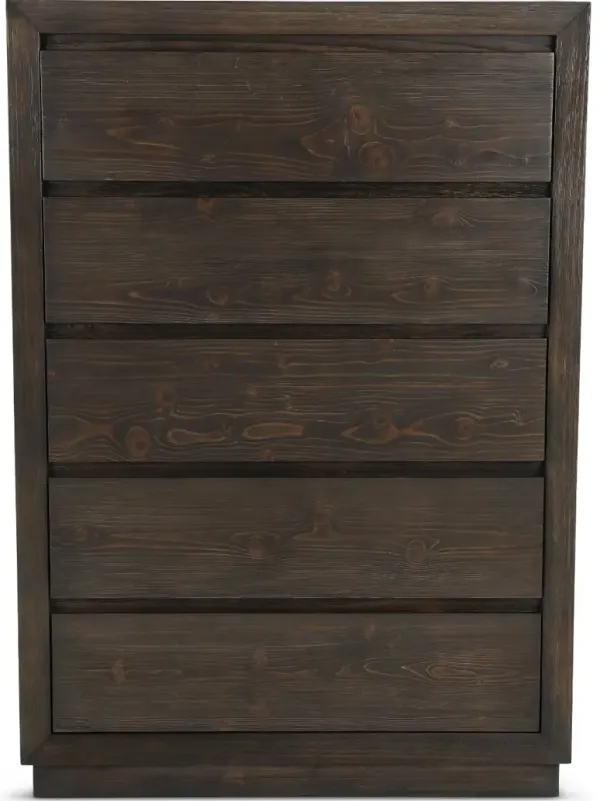 Bello Dark Brown Chest of Drawers