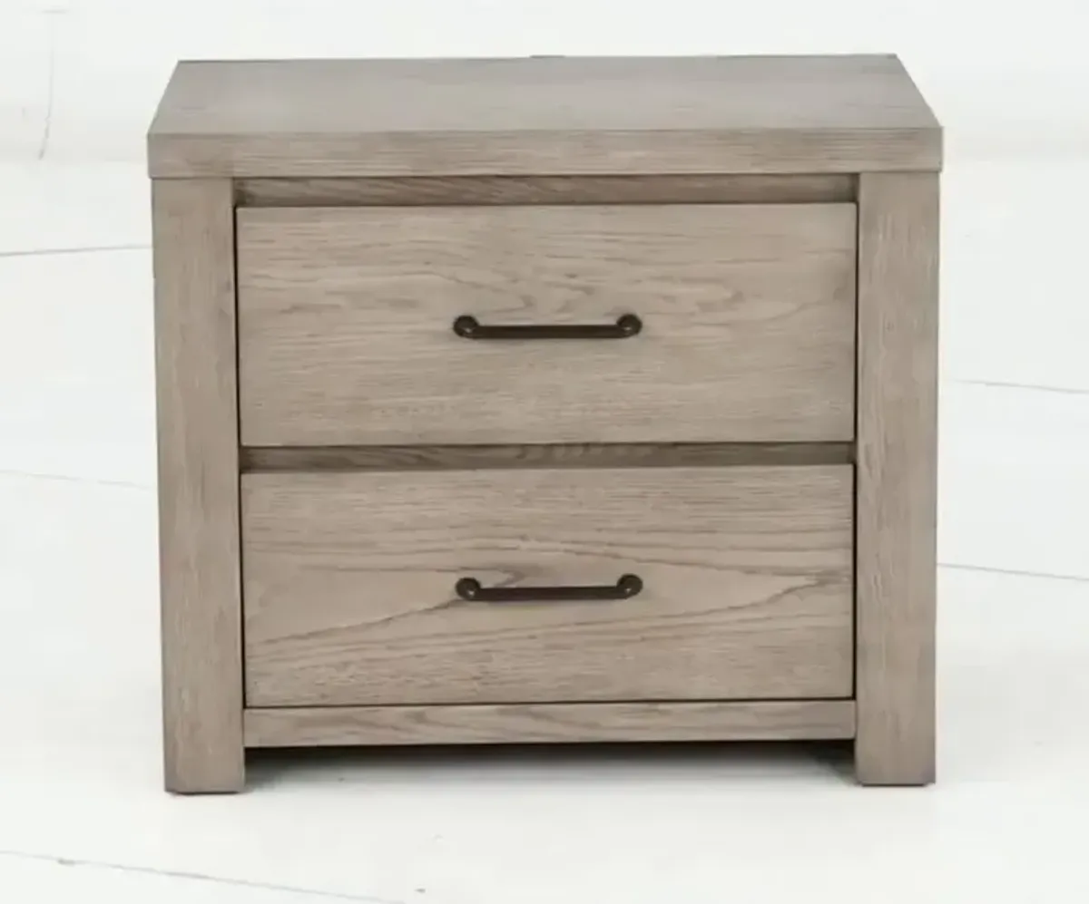 Oakhurst Natural Oak Nightstand