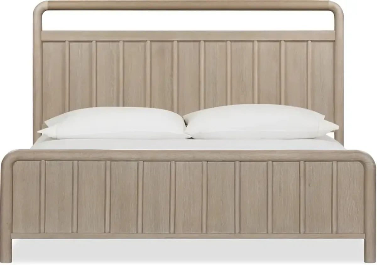 Camden Oak Queen Bed