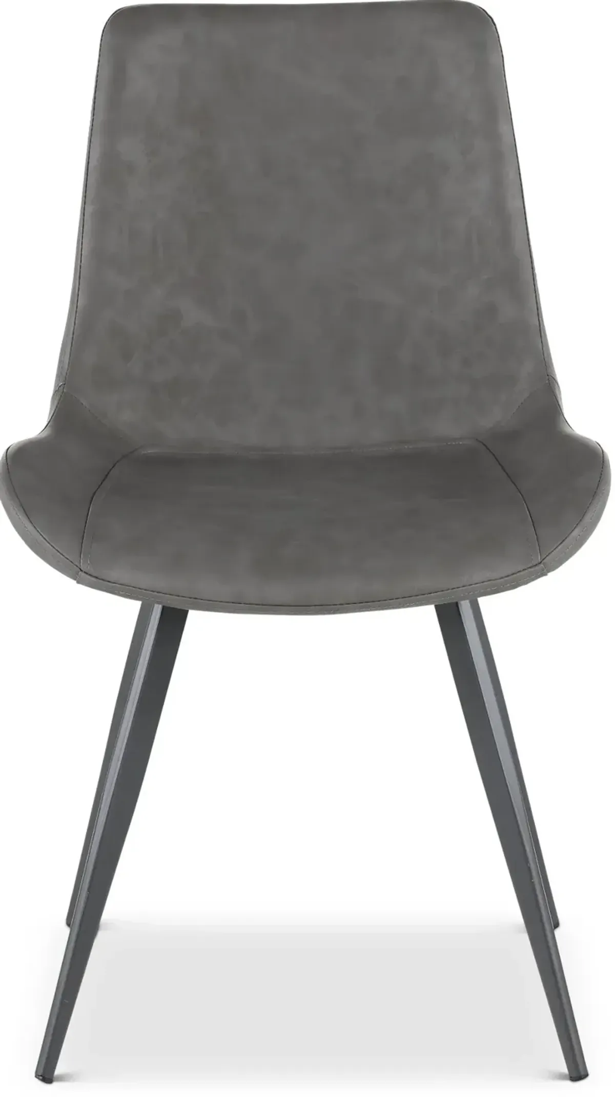 Brixley Dark Gray Upholstered Dining Chair