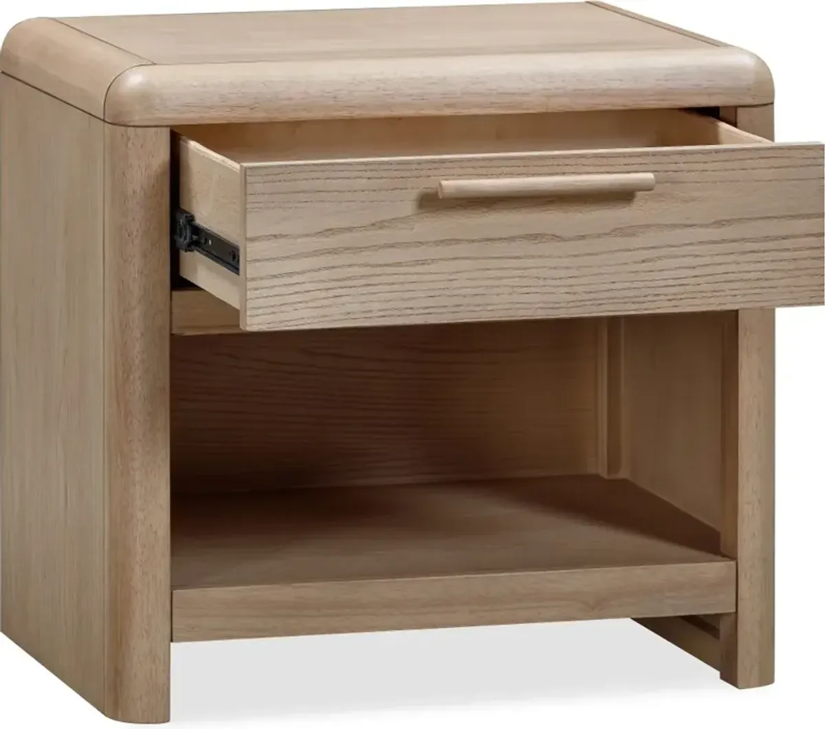 Furano Natural Ash 1-Drawer Nightstand