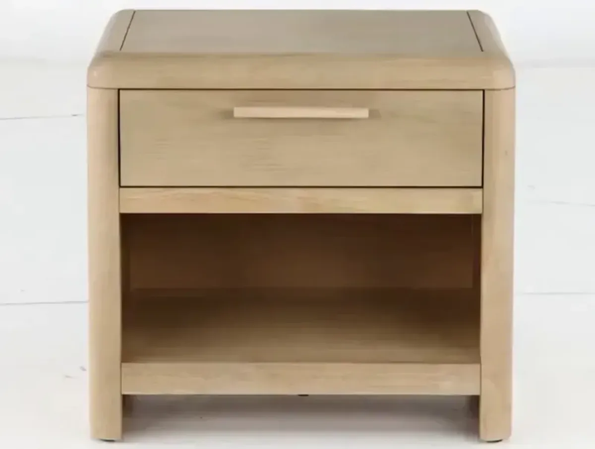 Furano Natural Ash 1-Drawer Nightstand