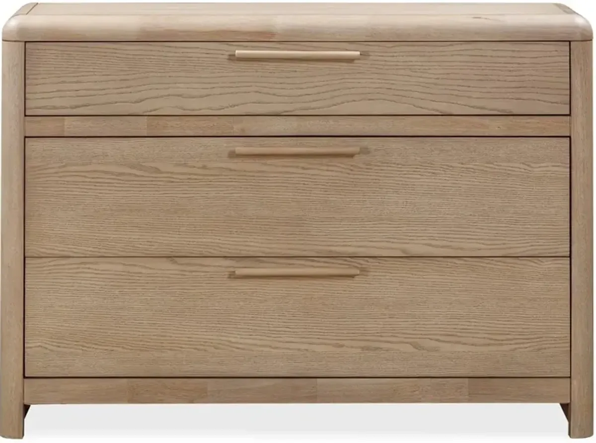 Furano Natural Ash 3-Drawer Bachelor's Chest