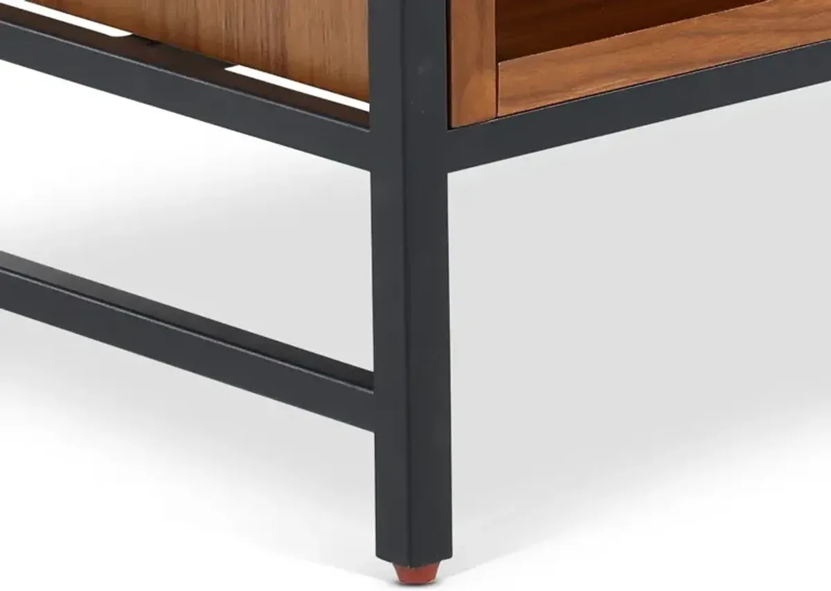 Midland Brown Nightstand