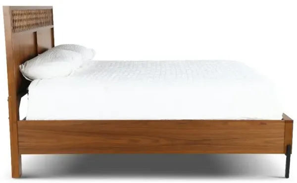 Midland Brown King Platform Bed