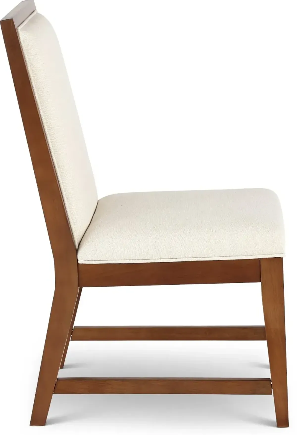 Midland Brown and White Dining Chair