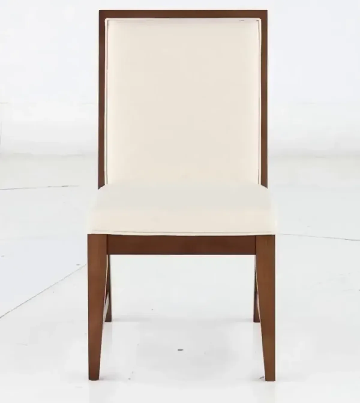 Midland Brown and White Dining Chair