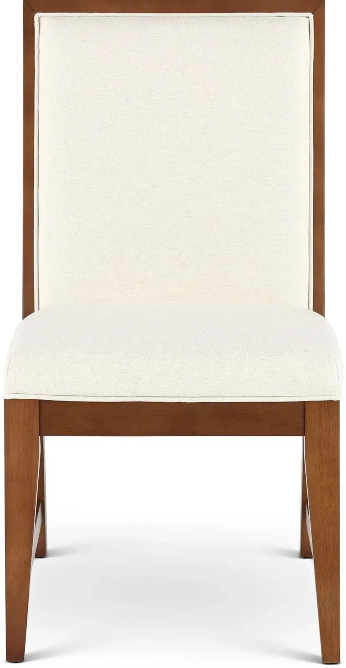 Midland Brown and White Dining Chair