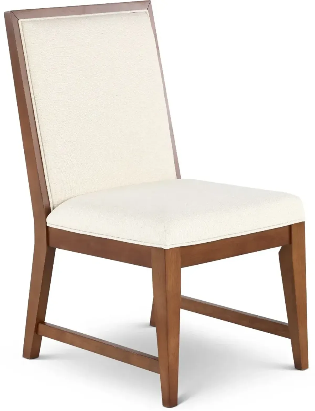 Midland Brown and White Dining Chair