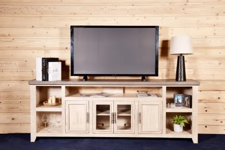 Heather Light Brown 92" TV Stand