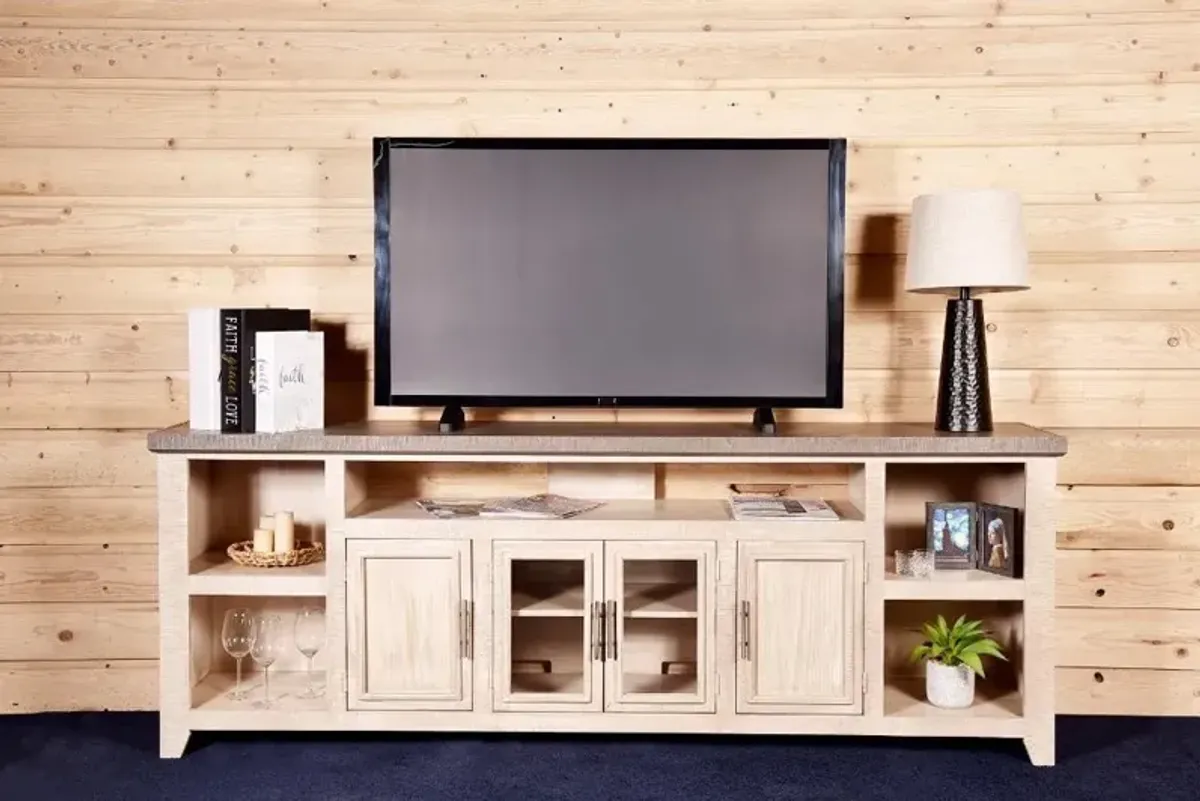 Heather Light Brown 92" TV Stand