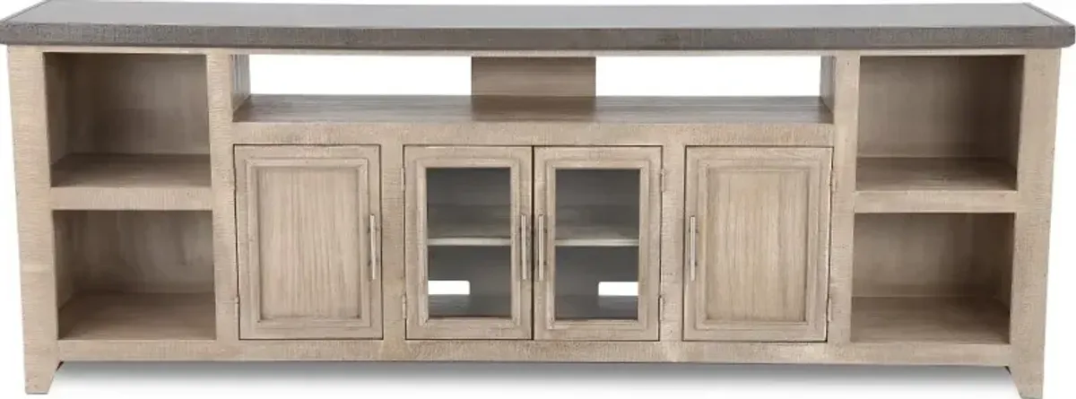 Heather Light Brown 92" TV Stand