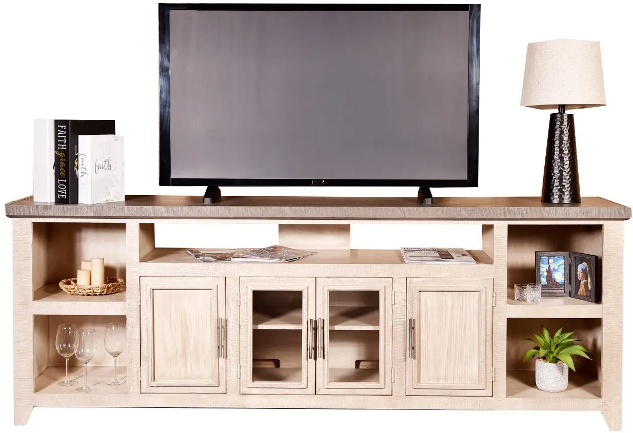 Heather Light Brown 92" TV Stand
