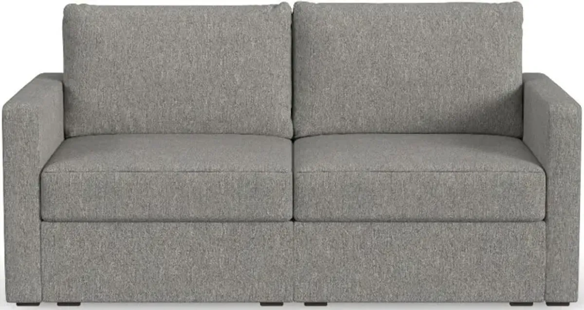 Flex Gray Modular Loveseat