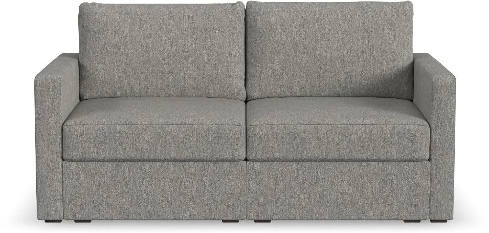 Flex Gray Modular Loveseat