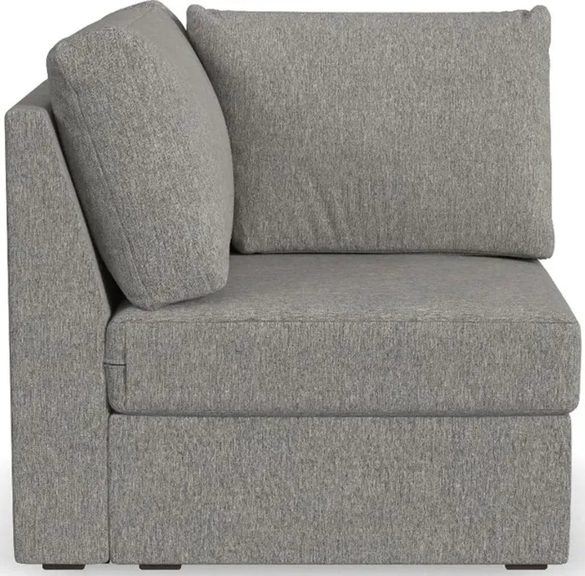 Flex Gray Sectional Corner Chair