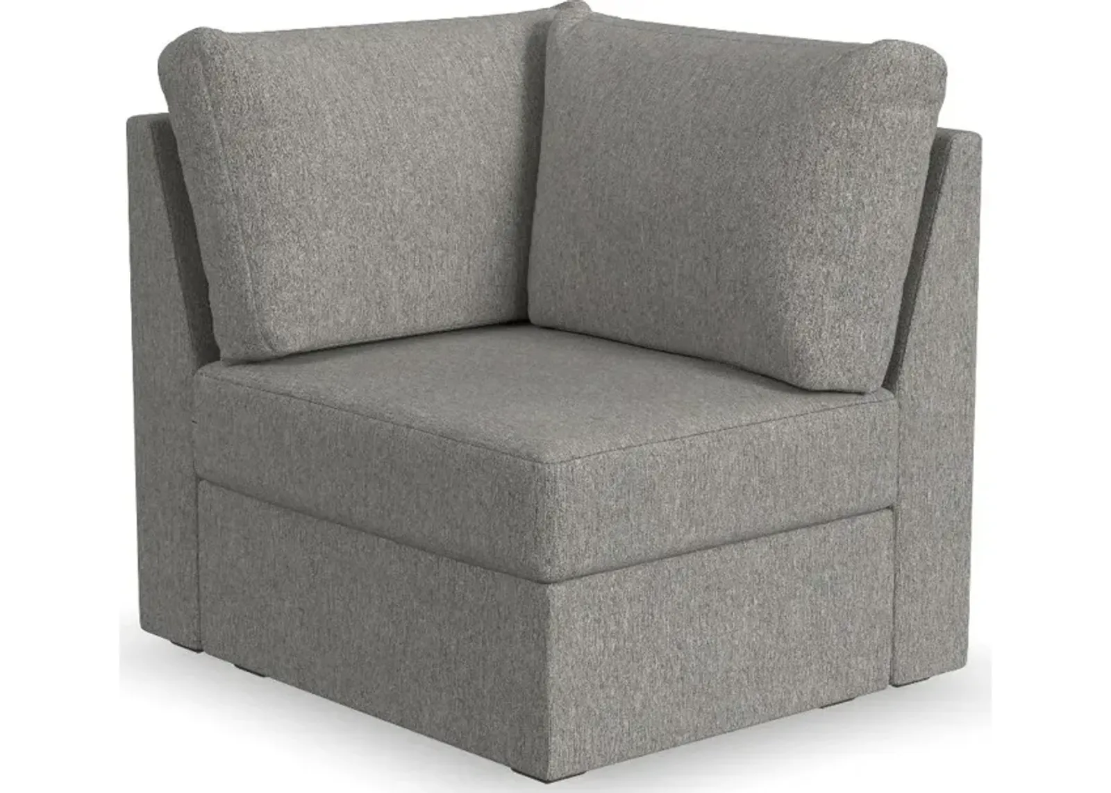 Flex Gray Sectional Corner Chair