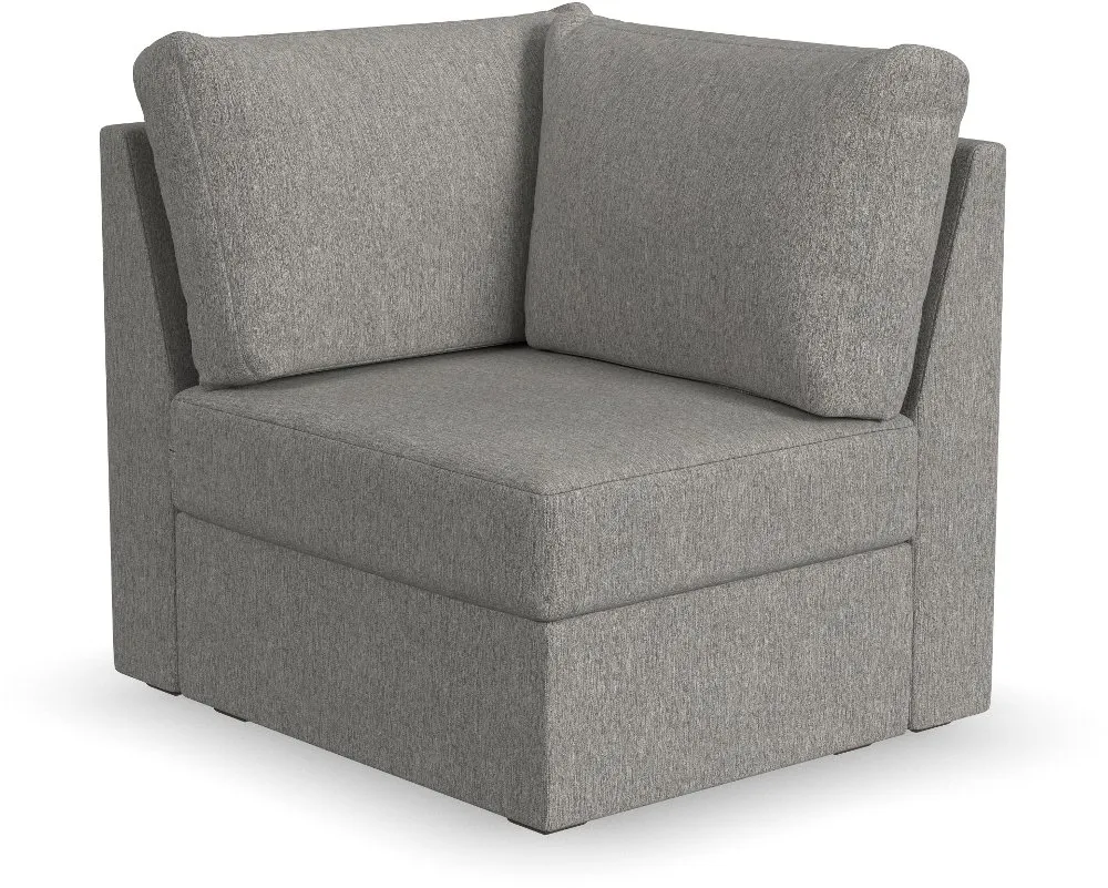 Flex Gray Sectional Corner Chair