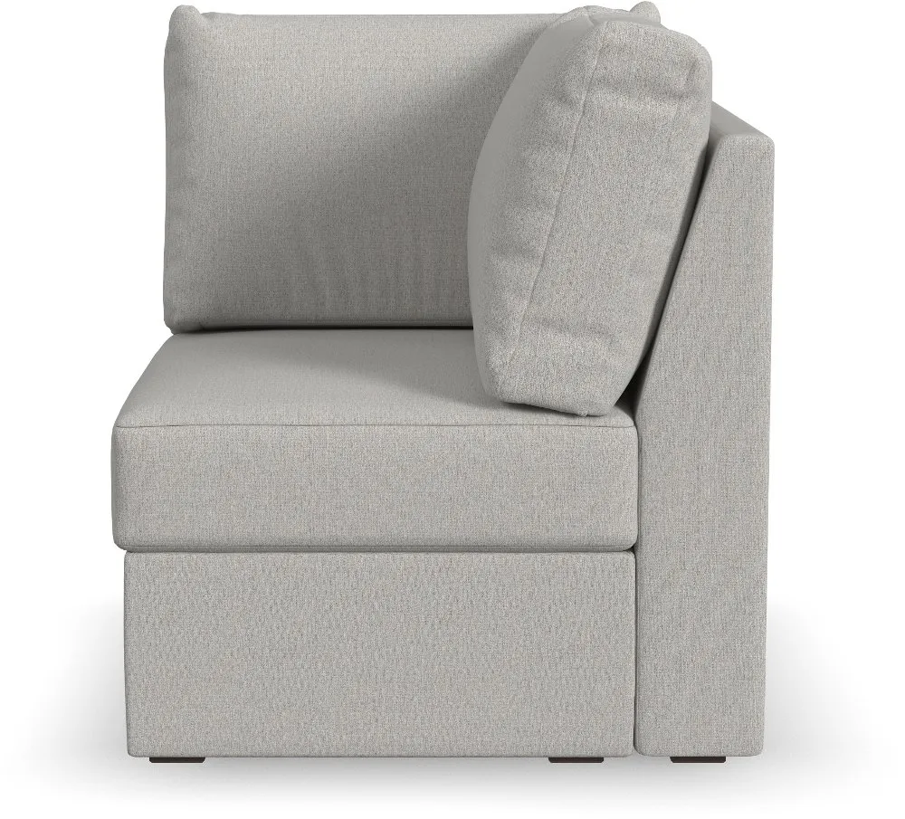 Flex Taupe Sectional Corner Chair