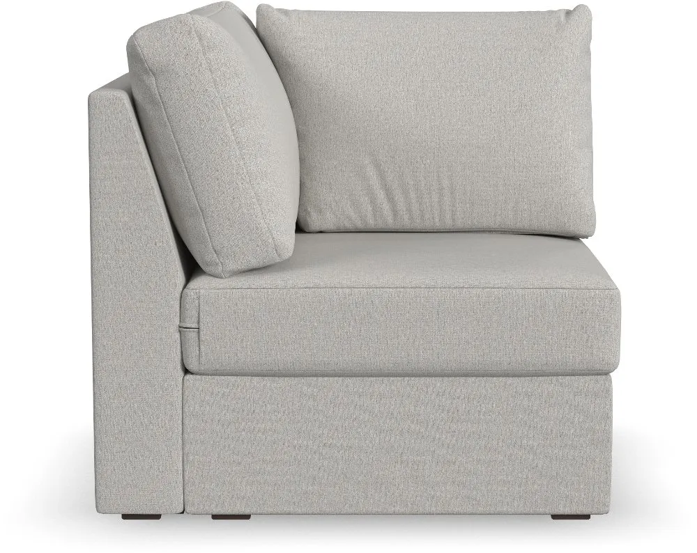 Flex Taupe Sectional Corner Chair