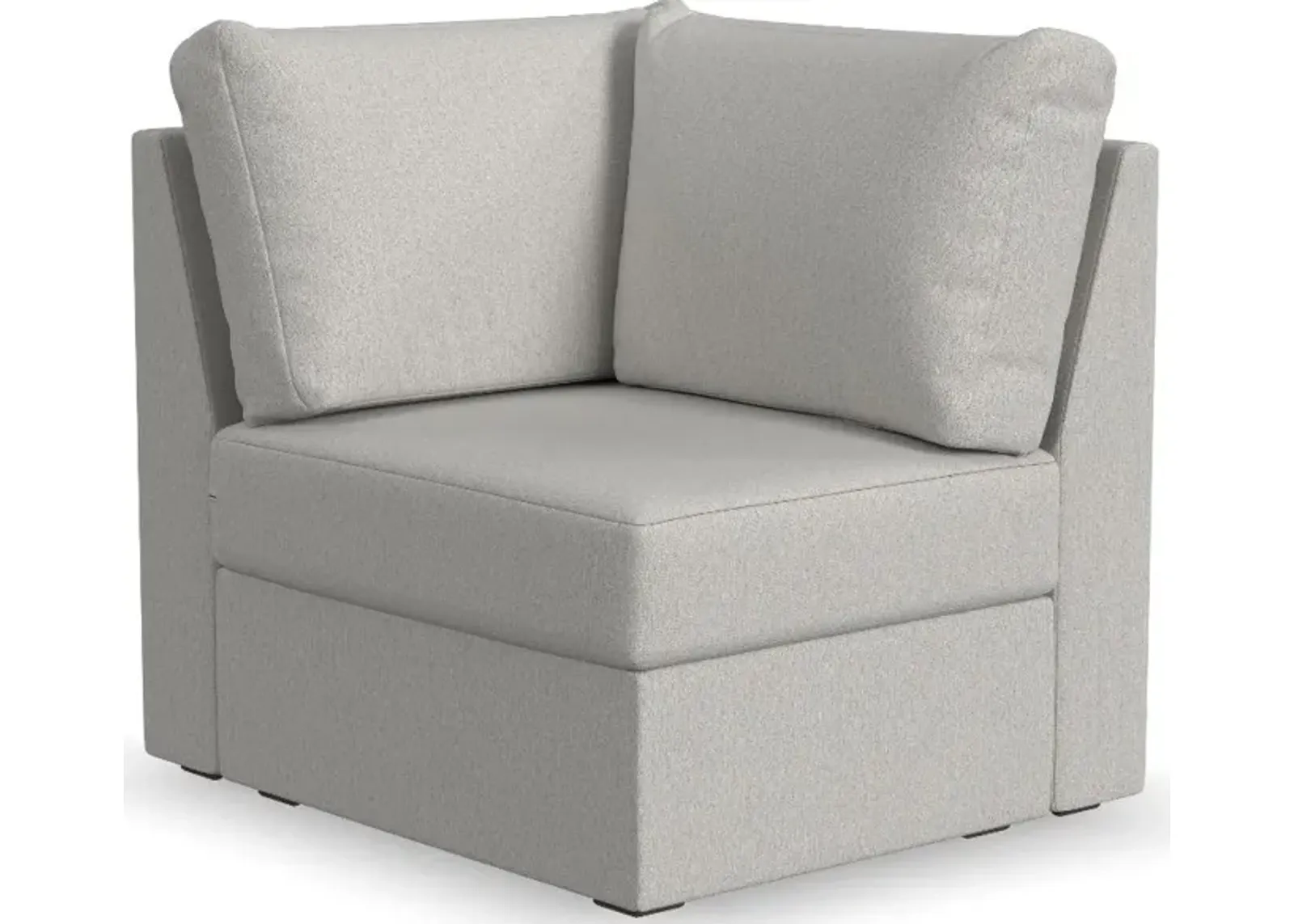 Flex Taupe Sectional Corner Chair