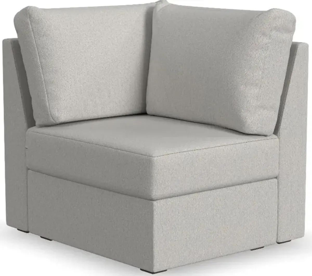 Flex Taupe Sectional Corner Chair