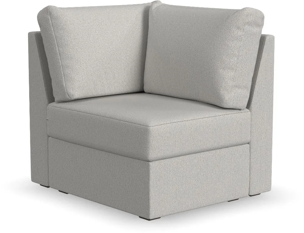 Flex Taupe Sectional Corner Chair