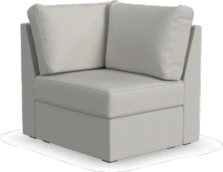 Flex Taupe Sectional Corner Chair